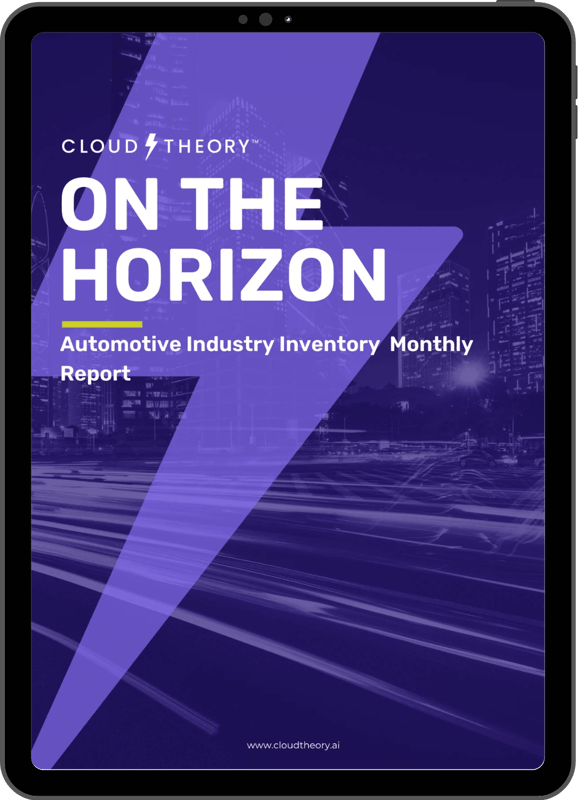 On the Horizon Report 2024 cover in a tablet frame
