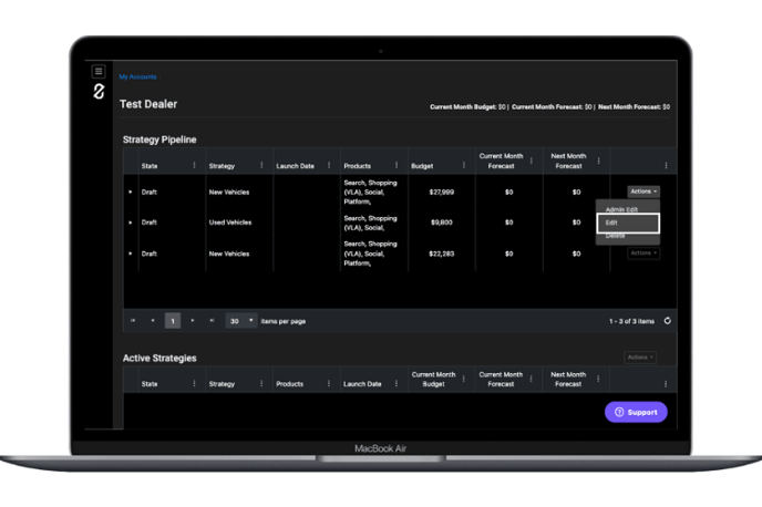 Execution Hub example