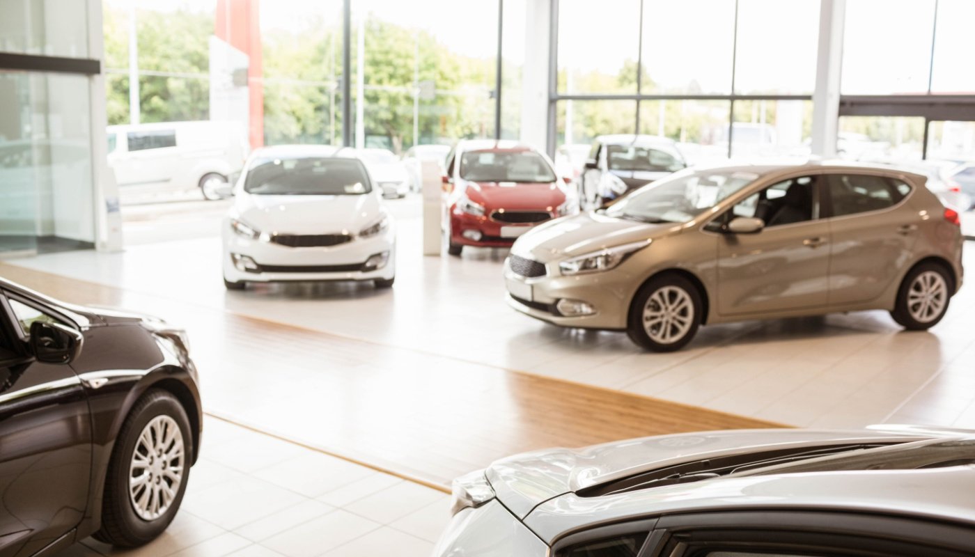 Stock Photo Dealership Sales Floor