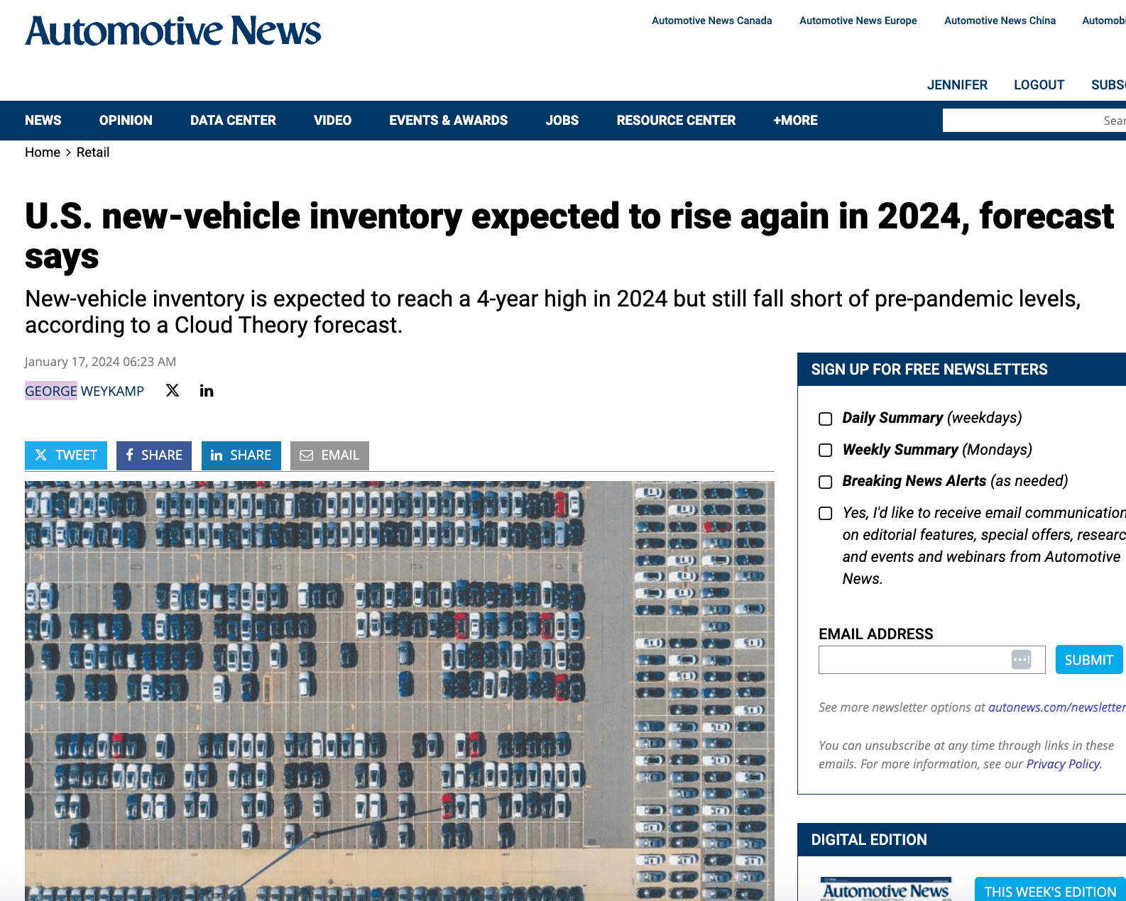 Autonewsinventoryriseprediction